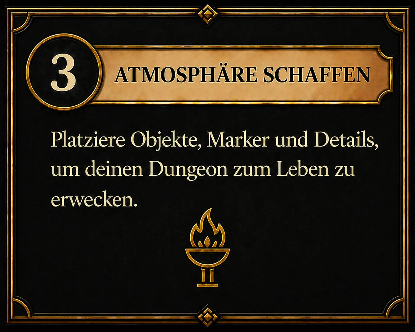 Infografik alle Vorteile – Kerkermeister modular magnetisch platzsparend schnell aufgebaut kompatibel