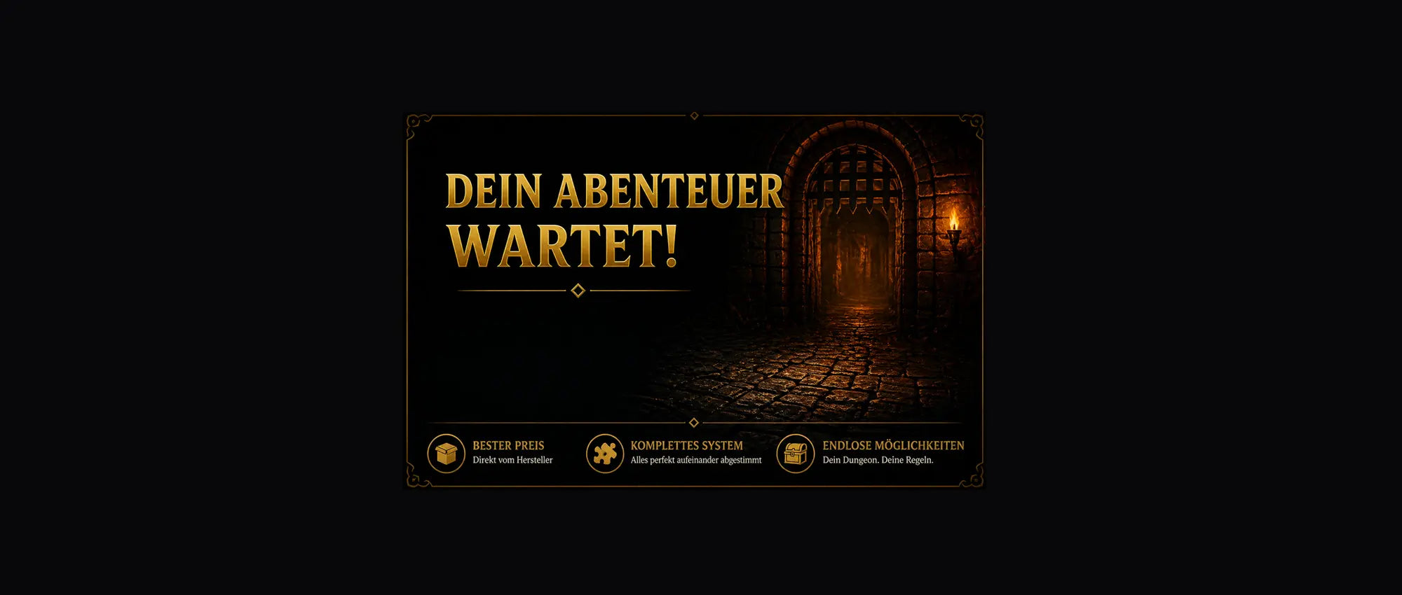 Infografik für jeden Spielleiter – Kerkermeister kompatibel mit D&D DSA Pathfinder und weiteren Systemen