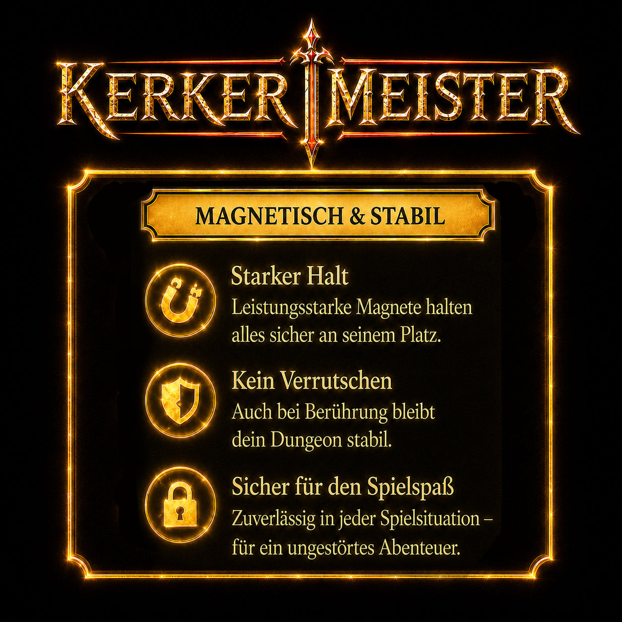 Infografik Teileanzahl – Kerkermeister Starterset mit ca 100 modularen Dungeon Teilen