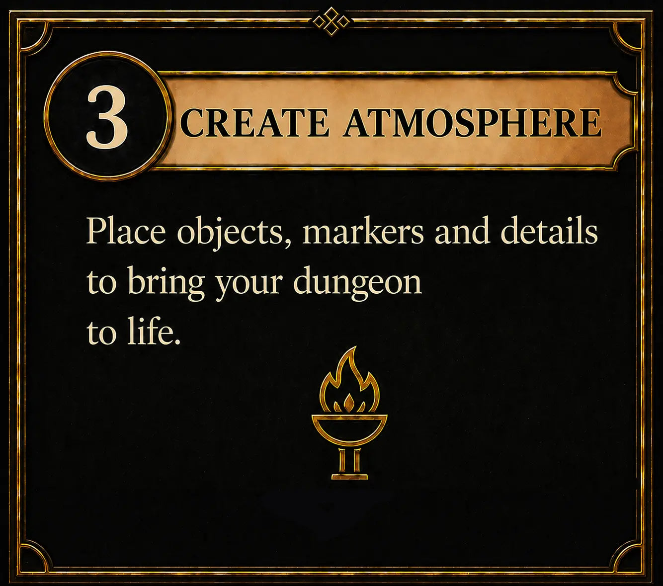 Infographic magnetism – Kerkermeister dungeon pieces magnetically connected stable and flexible