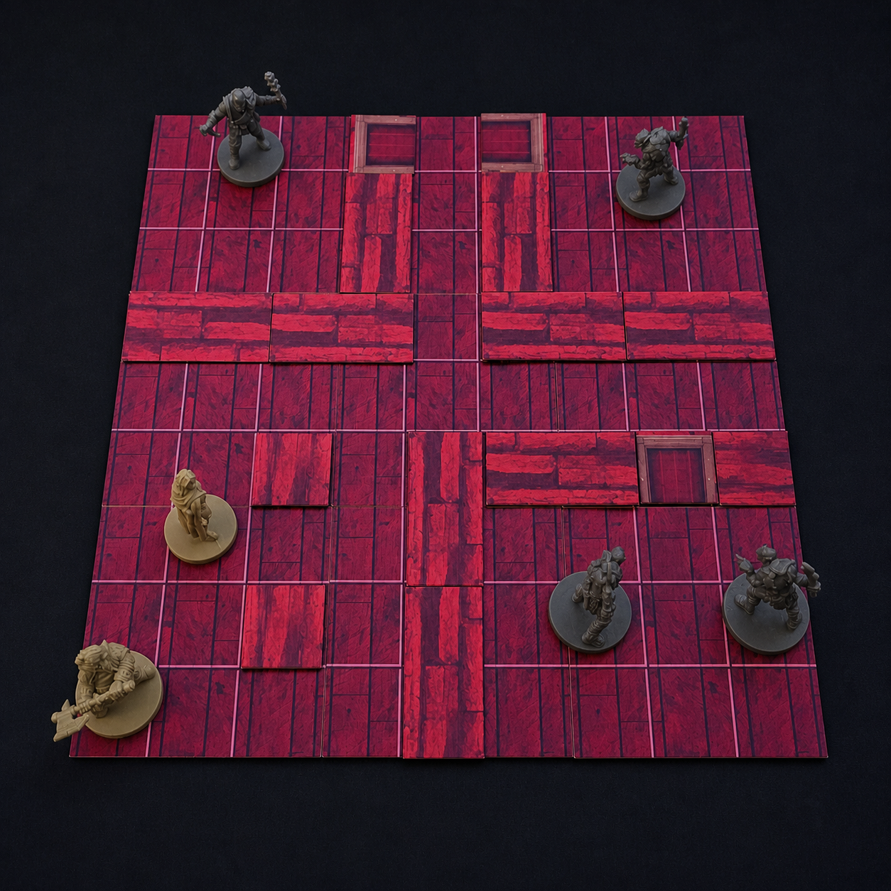 Platzsparende Battlemap Taverne – Verpackung des Kerkermeister Taverne Sets