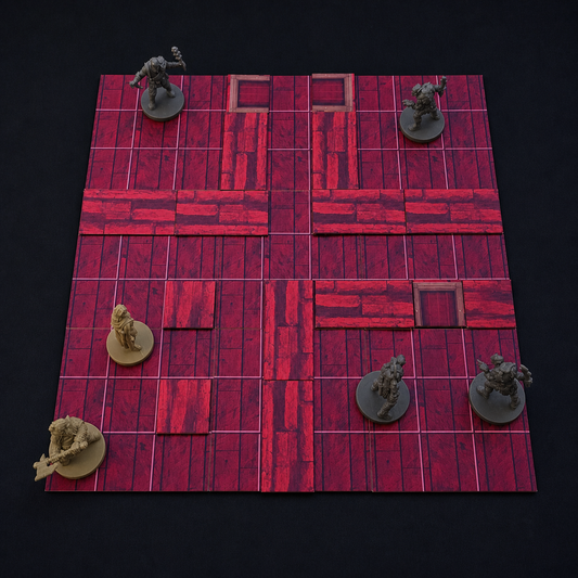 Platzsparende Battlemap Taverne – Verpackung des Kerkermeister Taverne Sets