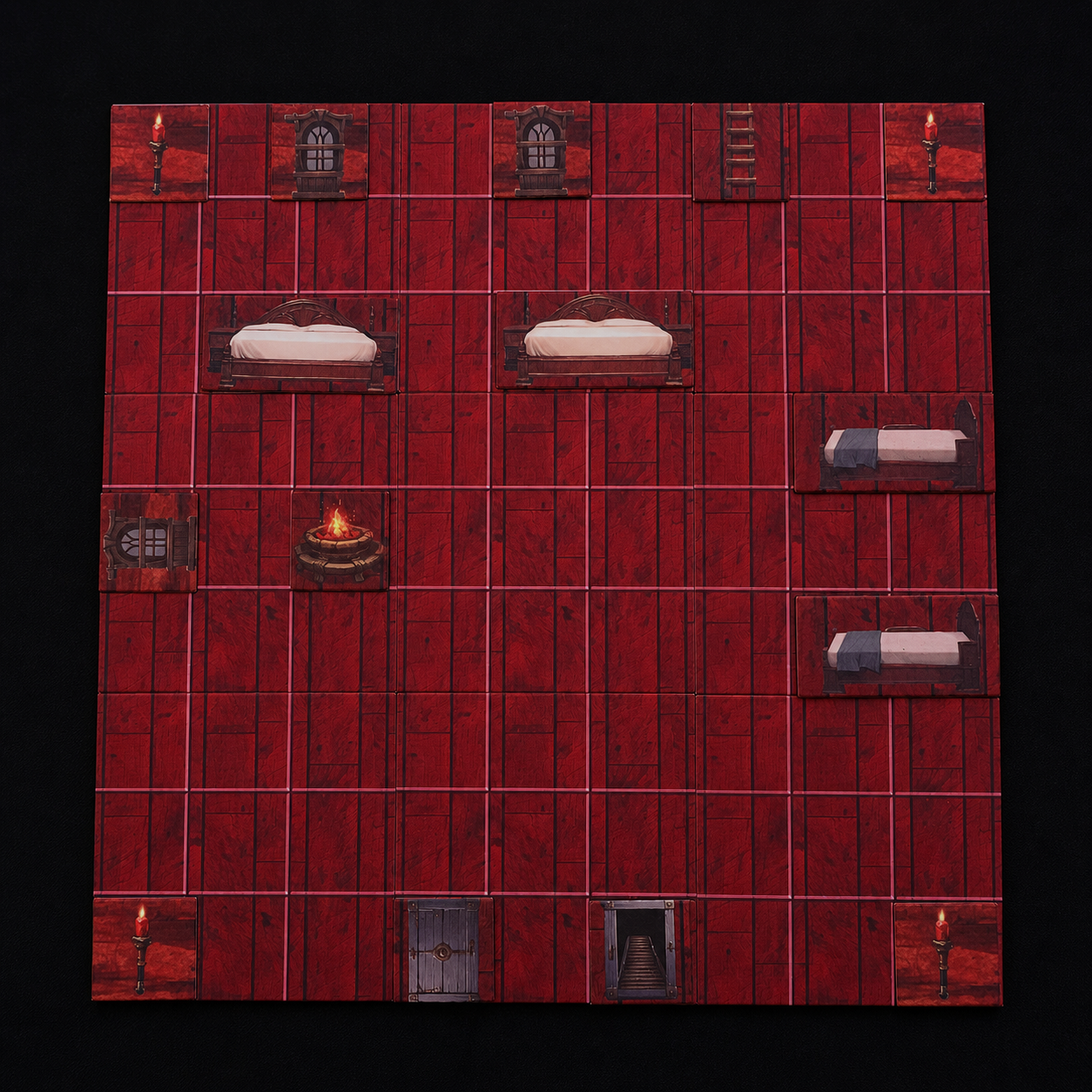 Modulares Tabletop Set Taverne – Dungeon Aufbau für D&D DSA Pathfinder mit Miniaturen