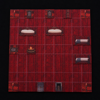 Modulares Tabletop Set Taverne – Dungeon Aufbau für D&D DSA Pathfinder mit Miniaturen