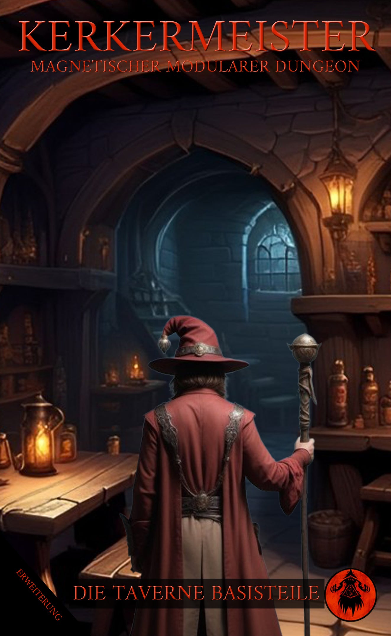 Kerkermeister Taverne Erweiterung – Dungeon Aufbau ohne Figuren kompatibel mit allen Systemen